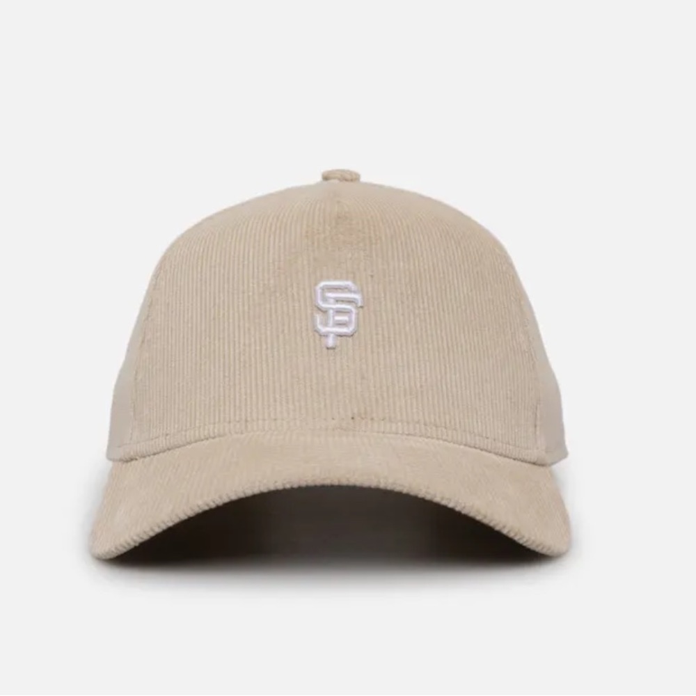 San Francisco Giants 'Micro Cord Cream' 9FORTY A-Frame Snapback